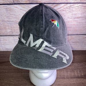 Vintage Arnold Palmer Hat Duckster Charcoal Gray